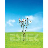 Eshel 8 cm 4 Adet Renkli Çiçek Vazo