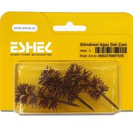 Eshel Dalı Çam 4.5 cm 3 Adet Silindirsel Ağacı