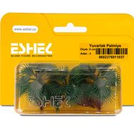 Eshel Palmiye Yuvarlak 5 cm 3 Adet Maket