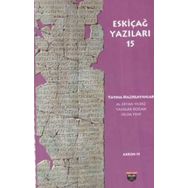 Eski Çağ Yazıları 15 Bilgin Kültür Sanat Kolektif