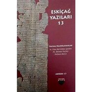 Eskiçağ Yazıları 13 - Kolektif
