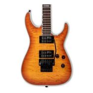 ESP LTD MH-230 QM FR Quilted Maple See Thru Amber Sunburst Elektro Gitar