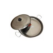 Essen Krom 40 cm Kapaklı Paslanmaz Kavurma Sacı