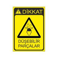 Este Uyarı Levhaları Düşebilir Parçalar 25x35 cm Uyarı Levhası