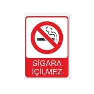 Este Uyarı Levhaları Tehlike Yanıcı Madde Sigara İçilmez 25x35 cm Uyarı Levhası