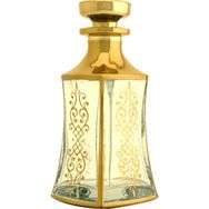 Esved X009-4 150 ml Gold Parfüm Esans Boş Cam Dekorotif Vitrin Şişesi