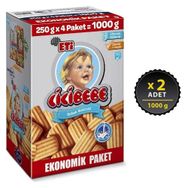 Eti Cicibebe 2x1000 gr Bebek Bisküvisi