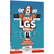 Etkili Matematik Yayınları LGS 8. Sınıf Olasılık ve Cebirsel İfadeler 4 Etkili Fasikül