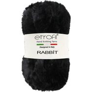 Etrofil Rabbit 70906 Siyah Örgü İpi