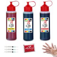 Eurink Canon E404 için 3x500 ml Renkli Kartuş Mürekkebi