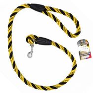 Euro Dog 18 mm 120 cm Sarı/Siyah Köpek Uzatma Tasması
