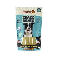 Euro Dog 5'li 7 cm Crazy Bones Press Köpek Kemik Ödülü