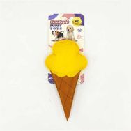 Euro Dog Sarı Kahverengi Puppy Toys Peluş Dondurma Yavru Köpek Oyuncağı