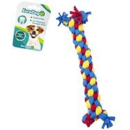 Euro Dog Sarı/Mavi/Kırmızı 14 cm Dumbell Diş İpi Köpek Oyuncağı