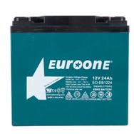 Euro One EO-EB1224 12V 24 AH 180x76x167 mm E-Bike Elektrikli Bisiklet Aküsü