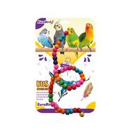 EuroBird Boncuklu İp Kuş Oyuncağı