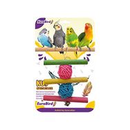 EuroBird Üçlü Tahta Merdiven Kuş Oyuncağı