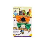 EuroBird Zilli 3 Burgu 2 Keçe 2 Top Kuş Oyuncağı