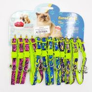 Eurocat 10 mm 28 cm 12 Adet Renkli Karışık Desenli Kedi Boyun Tasması