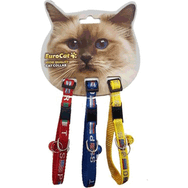 Eurocat 10 mm 28 cm 3 Adet Bayrak Desenli Kedi Boyun Tasması