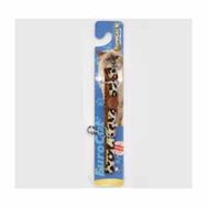 EuroCat 10 mm 28 cm Yeşil Leopar Desenli Kedi Boyun Tasması