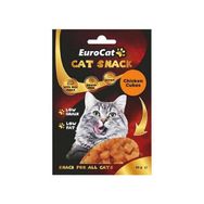 Eurocat 50 gr Tahılsız Şekersiz Kurutulmuş Et Cat Chicken Strips Flakes Kedi Ödülü