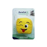 Eurocat 6 cm Catnipli Dil Çıkaran Smiley Küp Kedi Oyuncağı