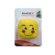 Eurocat 6 cm Catnipli Gülen Smiley Küp Kedi Oyuncağı