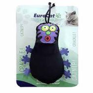 Eurocat Siyah Tırtıl 11 cm Kedi Oyuncağı