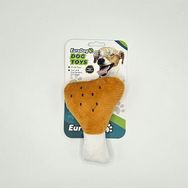 Eurodog 14x10 cm Kahverengi Peluş Etli But Köpek Oyuncağı