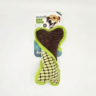 Eurodog 22x12 cm Renkli Peluş Kemik Köpek Oyuncağı