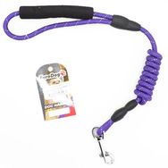 Eurodog 8 mm 120 cm Mor Reflektörlü Köpek Uzatma Tasması