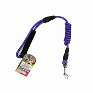 Eurodog 8 mm x 120 cm Reflektörlü Mor Köpek Gezdirme Tasması