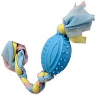 Eurodog Puppy Toys Mavi Rugby Topu Diş Kaşıma Oyuncağı