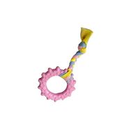 Eurodog Puppy Toys Pembe Çark Diş Kaşıma Köpek Oyuncağı