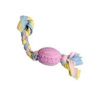 Eurodog Puppy Toys Pembe Rugby Topu Diş Kaşıma Oyuncağı