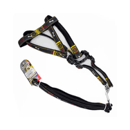 Eurodog Siyah 20 mm 120 cm Köpek Uzatma +Göğüs Tasması