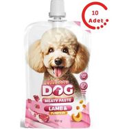Eurogold Kuzu Balkabağı 10x100 gr Dog Et Ezmesi