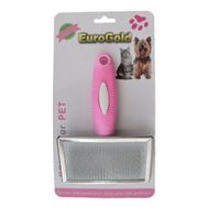 EuroGold XL Pembe Kedi Köpek Fırçası