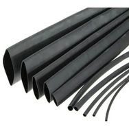 Eurowest E-024 19.1 mm Isı İle Daralan Siyah Makaron