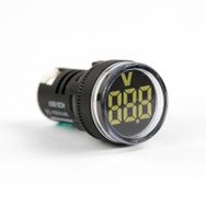 Eurowest EW16-22LV-B 22 mm 24 - 550 V Beyaz LED Voltmetre