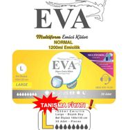 EVA Multiform Seviye 2 1200 ml Emicilik Large 100-135 cm 30'lu Ayakta Hasta Külot Bezi