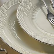 Evaliza Caserta 61 Parça Platin Yemek Takım