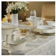 Evaliza Coupe Paisley 101 Parça Altın Yemek Takımı