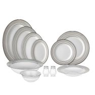 Evaliza Tokyo Platin 61 Parça 12 Kişilik Yemek Takımı