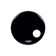 Evans BD20RB 20 EQ3 Resonant Siyah Kick Ön Delikli Tek Kat Davul Derisi