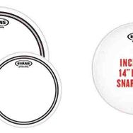 Evans EPP-EC2SHDD-F 10+12+14+14 EC2S Tom Clear Ringli+Hd Dry Davul Derisi