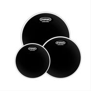 Evans ETPCHR-S 12+13+16 Black Chrome Tom Clear Standart Davul Derisi