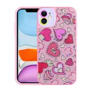 Evastore Apple iPhone 11 Kamera Korumalı Sert Desenli Pami Kapak Kılıf