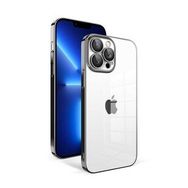 Evastore Apple iPhone 12 Pro Kamera Korumalı Renkli Çerçeveli Garaj Kapak Kılıf